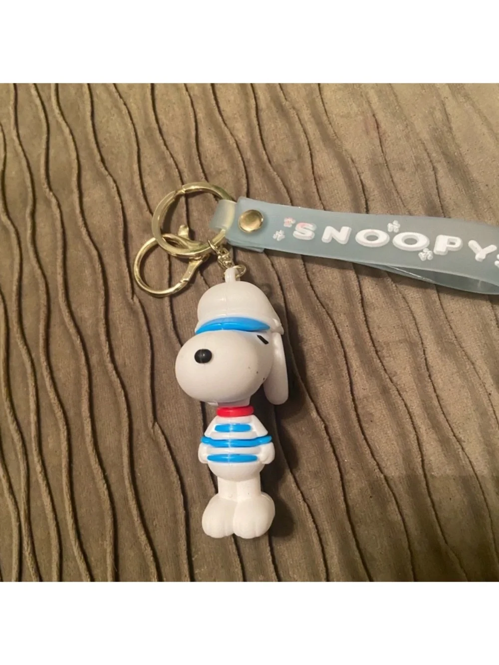 Trio of Keychains Featuring Batman, Snoopy & Minions